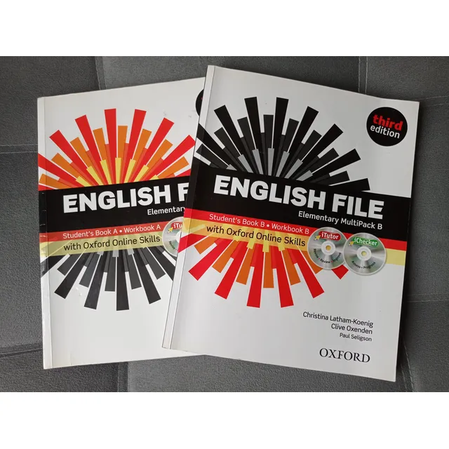 2 Libros Students Book (ayb) English File Oxford