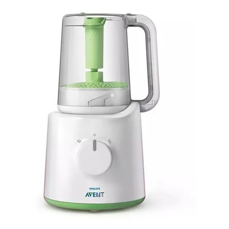 Vaporera Licuadora Comida Para Bebés Avent Scf870/20 Vapor