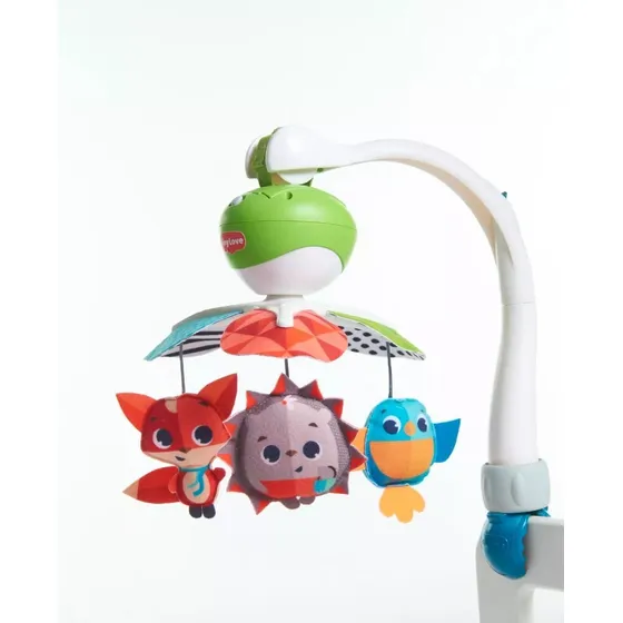 Mini Movil Cunero Bebe Musical Tiny Love Para Practicuna Color Pradera-meadow Days