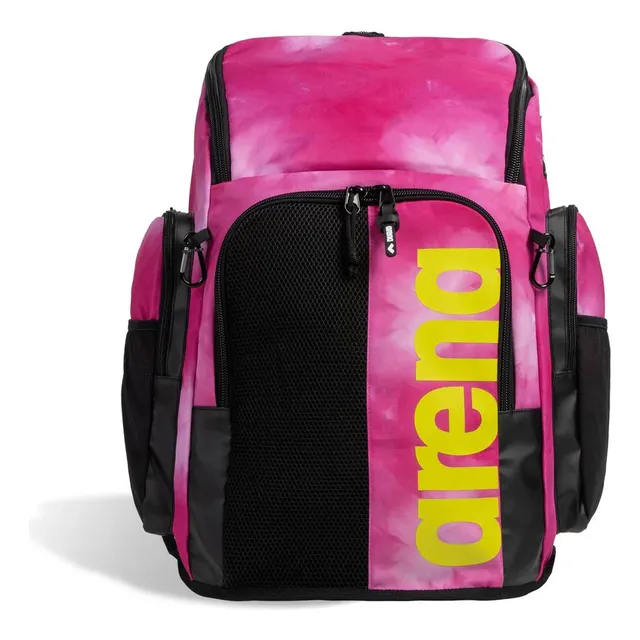 Mochila De Natacion Arena Rosa Allover Spiky 111