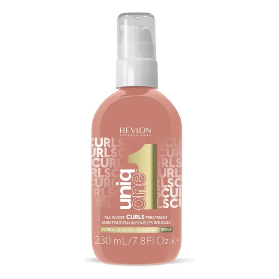 Tratamiento Cabello Rizado Revlon Uniq One Curls 230 Ml