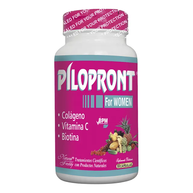 Pilopront Caída Del Cabello X60 - Unidad a $650