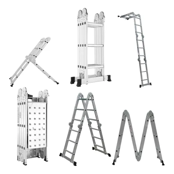 Escalera Plegable Multi 12 Escalones Proimpact