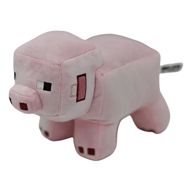 Muñeca Minecraft Plush Con Forma De Cerdo De 8 Pulgadas, 18
