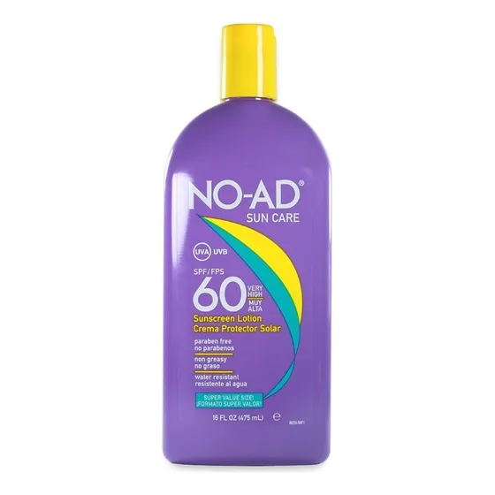 Bloqueador Solar No-ad 60 Spf * 475 Ml
