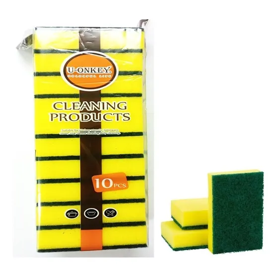 Esponja Doble Uso Resistentes Cocina 