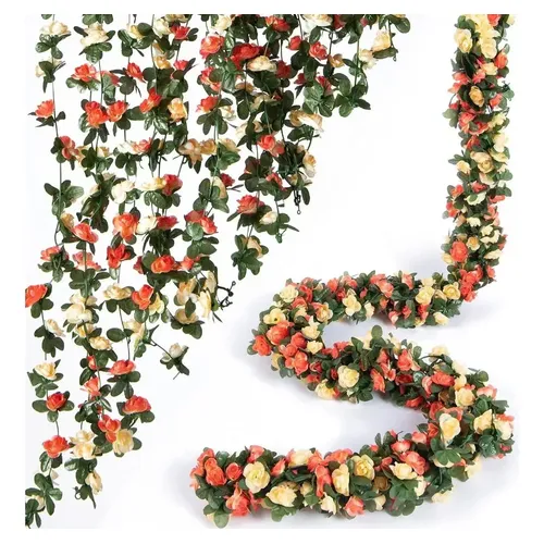 Zx Flores Artificiais: 6 Pacotes, Planta De Plástico | MercadoLivre
