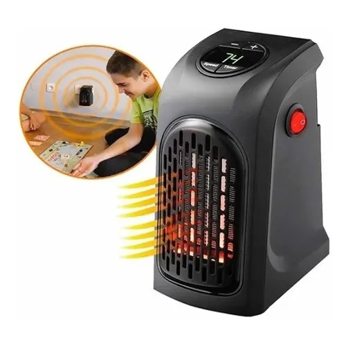 Calefactor portatil bajo consumo 400w