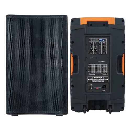 Caixa De Som Ativa 12 Profissional 2000 Watts Rms Ksr Pro K2 Preto