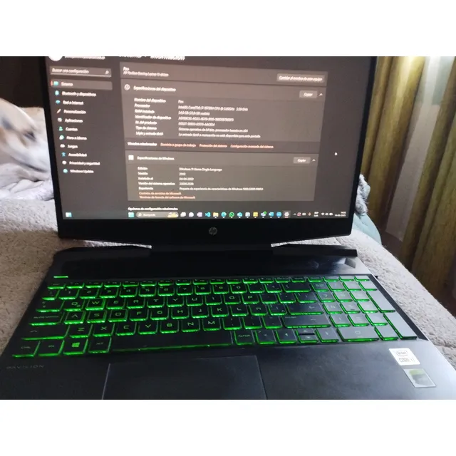 Notebook Gamer Hp Pavilion 15 Dk1022la 24 Gb Ram Negro