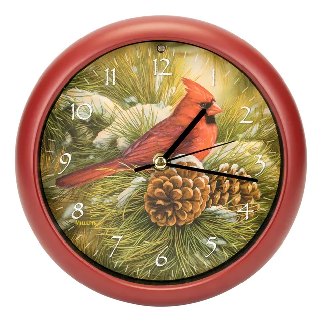 Reloj Pared Diseño Pajaro 8.0 In