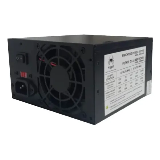 Fuente De Poder Atx 600w 20+4 Pines 24 Sata Pc Desktop Compu