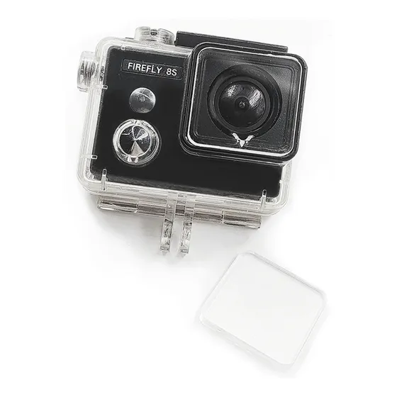 Lente Protetor Acrílico P/ Suporte Case Gopro Firefly Sjcam