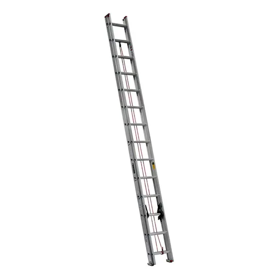 Escalera De Extensión Aluminio 7.63 M Cuprum 494-28n Color Plateado