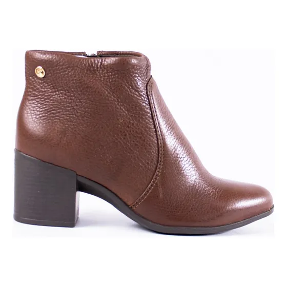 Bota Bottero Confort Couro Legitimo Salto Bloco Envio Rapido