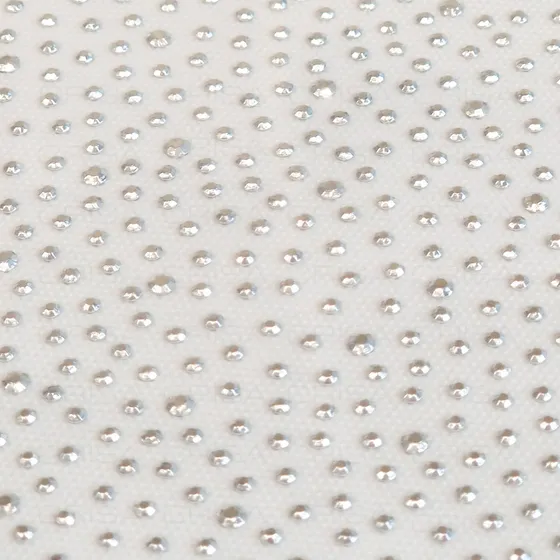 Plancha De Strass Termoadhesivo Lluvia Plena Cargada Tachas