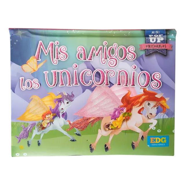 Libro Infantil Mis Amigos Unicornios Mini Pop Up