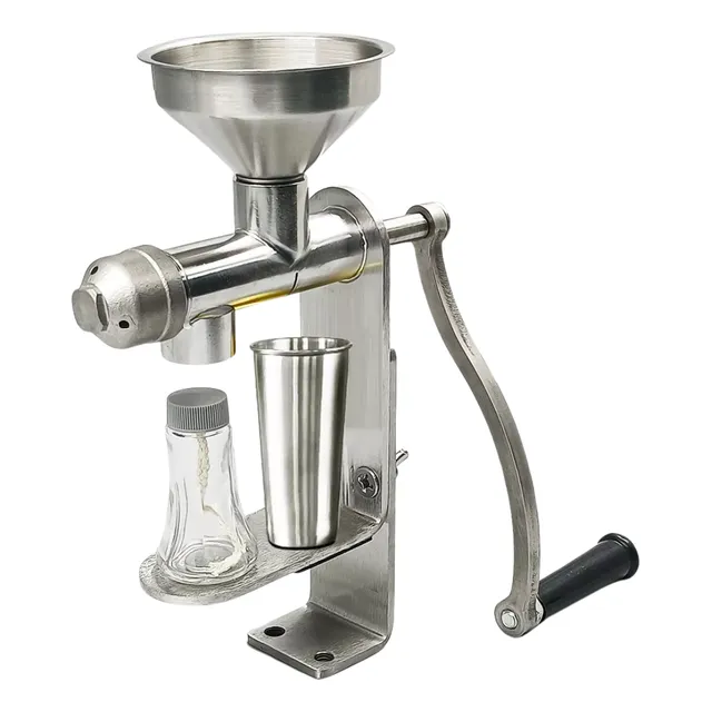 Prensa Manual Extractor De Aceites Acero Inoxidable