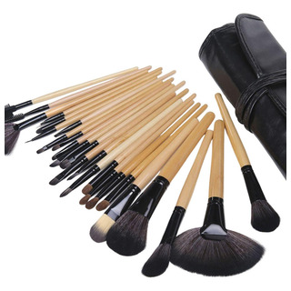 Juego De Brochas De Maquillaje Profesional, Cerdas De Fibra Juego De Brochas De Maquillaje Profesional, Cerdas De Fibra