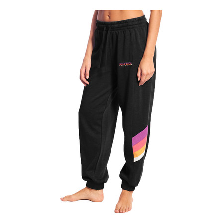 Pantalón Rip Curl Lifestyle Mujer Reg Embro Negro Fuk Pantalón Rip Curl Lifestyle Mujer Reg Embro Negro Fuk
