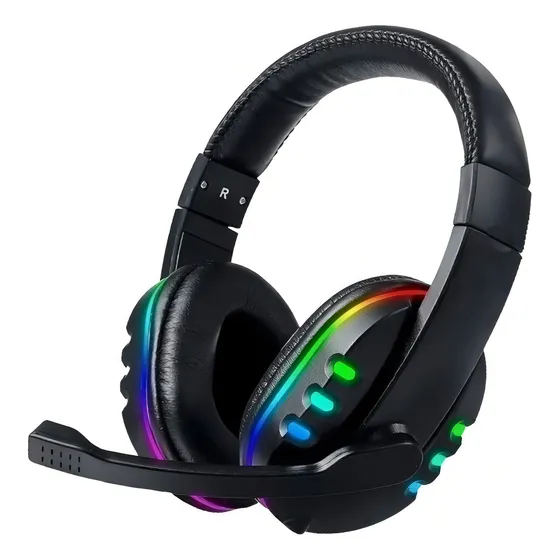 Fone De Ouvido Gamer Headset Ps4 Pc Xbox One Series S/x P2 Cor Preto