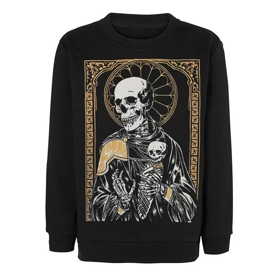 Sudadera Sweater Calavera Esqueleto Santo Sagrado Envio Gtts