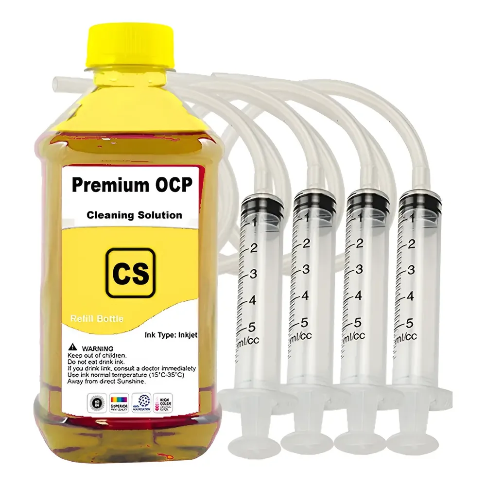 Kit Solução Limpeza Aplicador Cabeça Impressão Bulk 100ml