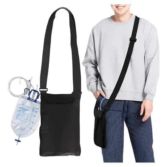 Bolsa Suporte It195 Lateral Para Coletor De Urina Sonda Vertical Discreta Poliéster Artipé