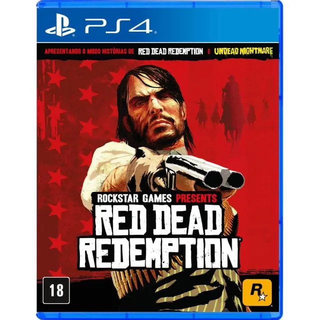 Jogo Ps4 Red Dead Redemption MĂdia FĂsica E Jogo Ps4 Red Dead Redemption MĂdia FĂsica E