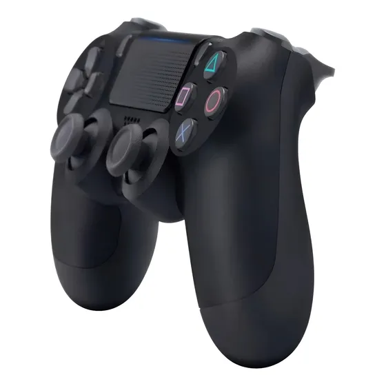Controle Preto Sem Fio Compatível Com Ps4 Primeira Linha