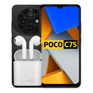 Celular Xiaomi Poco C75 128gb/ 6gb Ram Nf + Fone + Brinde Cinza-escuro Celular Xiaomi Poco C75 128gb/ 6gb Ram Nf + Fone + Brinde Cinza-escuro
