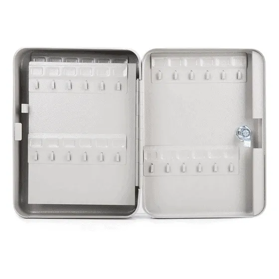 Caja Organizadora 60 Llaves Acero Blanco 30x24x8cm Uyustools