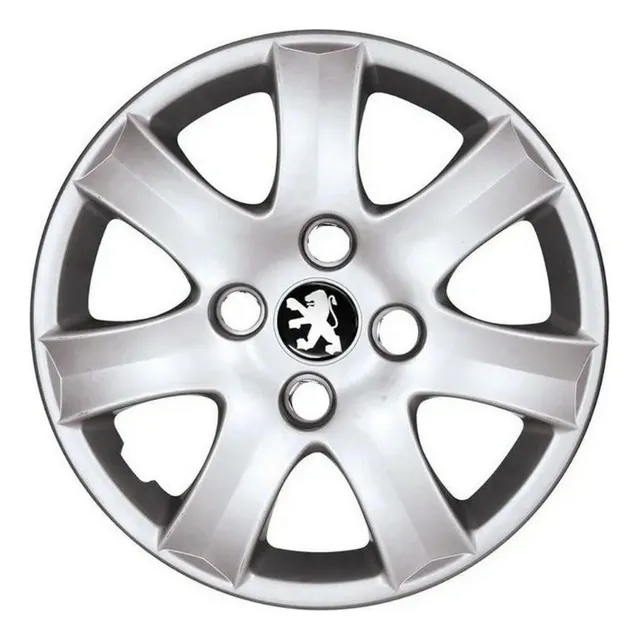 Jogo Com 4 Calotas Aro 14 Peugeot 206 207 307 Padrao Origina
