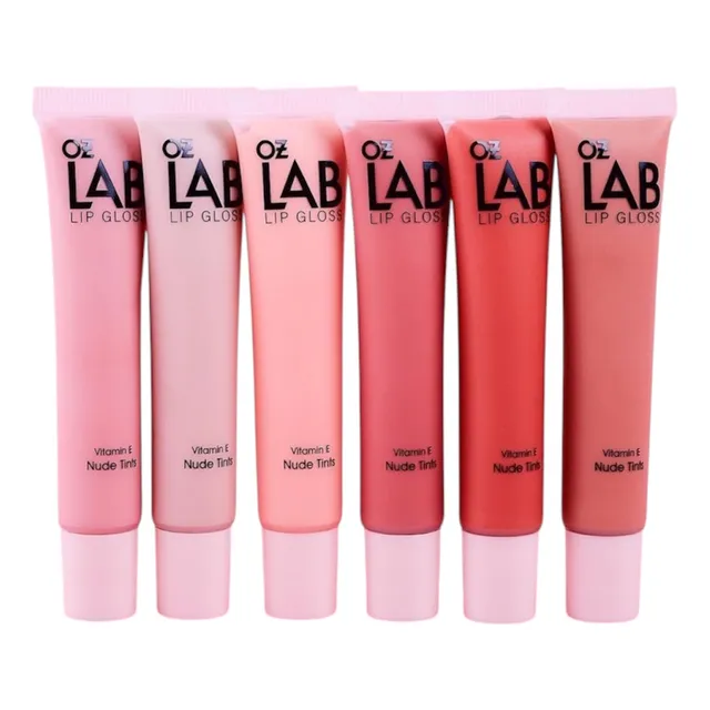 Lip Gloss Brillo De Labios Nude Oz Lab Romantic Beauty 