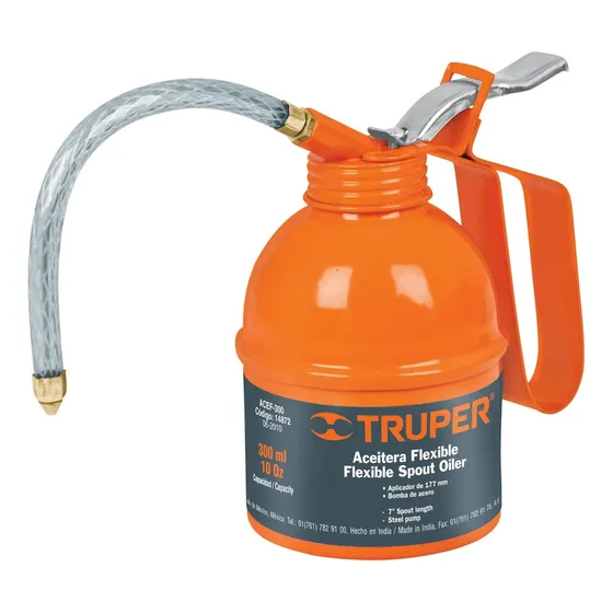 Aceitera 300ml 10 Oz Pico Flexible Truper (14872)