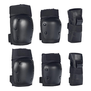 6 Pcs Coderas De Rodilla Con Protector De Muñeca Ajustable 6 Pcs Coderas De Rodilla Con Protector De Muñeca Ajustable