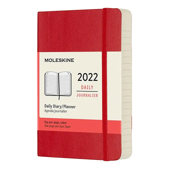 Moleskine Agenda Diaria Clasica 12 Mes 2022 Cubierta Suave X