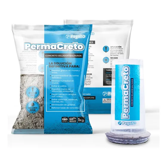 Permacreto 25kg Concreto Sellador Multiusos Repara Grietas