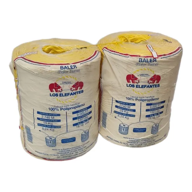 Mecatillo Cabuya Baler Twine Pacas Heno (fardo 2 Rollos) 