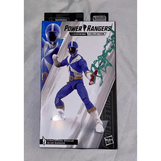 Power Rangers Lightning Collection Lightspeed Rescue Blue Ra