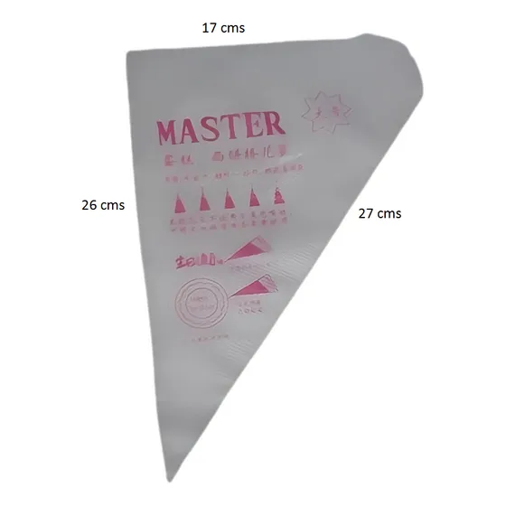 Mangas Master Para Reposteria Desechables 100 Piezas