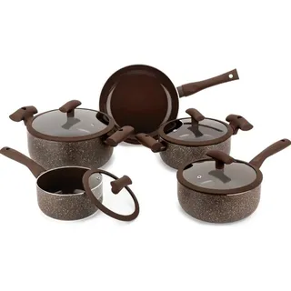 Conjunto Panelas Cerùmica 3mm 5 Peças Hércules Indução Conjunto Panelas Cerùmica 3mm 5 Peças Hércules Indução