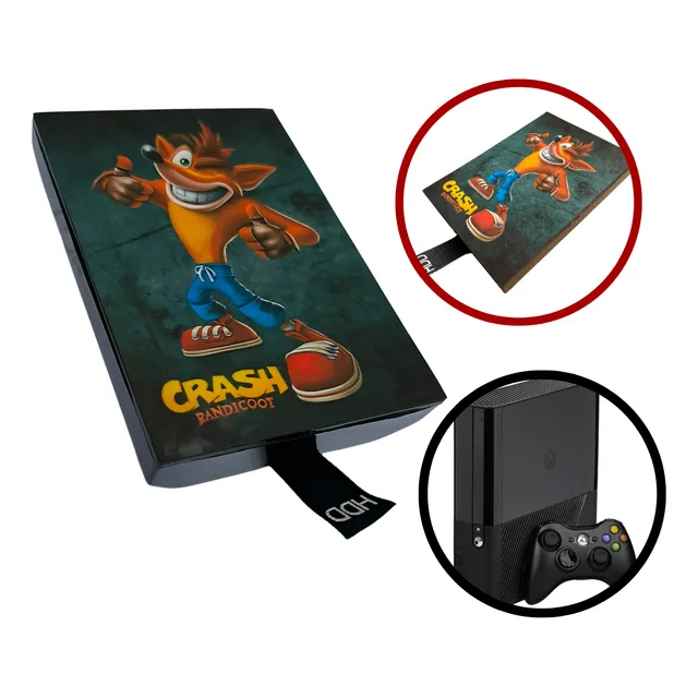 Disco Duro Para Xbox 360 Actualizacion 5.0 500gb Super Slim