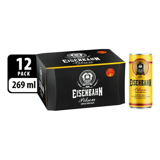 Cerveja Eisenbahn 269ml 12 unidades