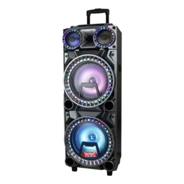 Parlante Eldom ELD-2X12 con bluetooth negro