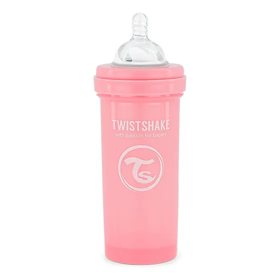 Tetero Twistshake Anti-cólico 260ml Rosado (78255-114272400)