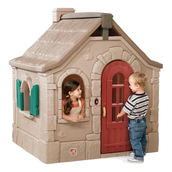 Casita Para Niños Step2 Casa De Campo Lúdica De Cuentos Color Beige Storybook Cottage