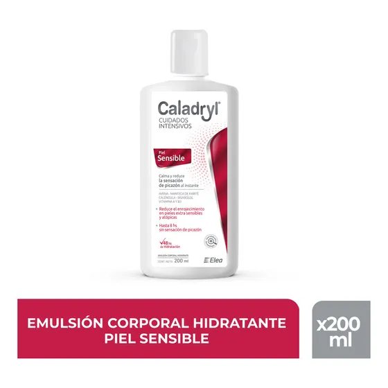 Emulsión Corporal Caladryl Piel Sensible 200ml Crema Openfarma