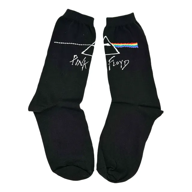 Pink Floyd Medias Algodon Dark Side Of The Moon Roger Waters