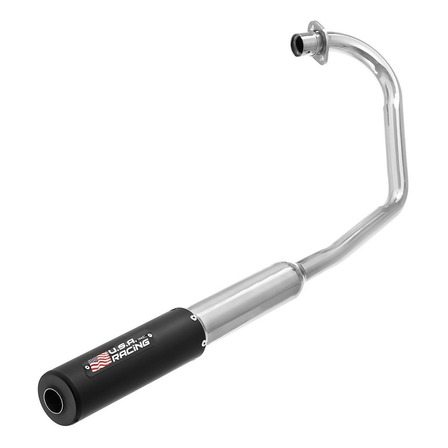 Escapamento Esportivo Moto Honda 160 2016 A 2021 Usa Racing Escapamento Esportivo Moto Honda 160 2016 A 2021 Usa Racing